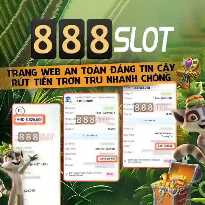 Khám Phá Các Tựa Game Slot 888 Slot Hot Nhất