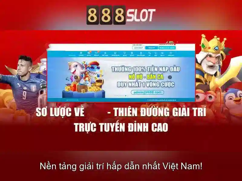 Trải nghiệm slot game đỉnh cao 888SLOT